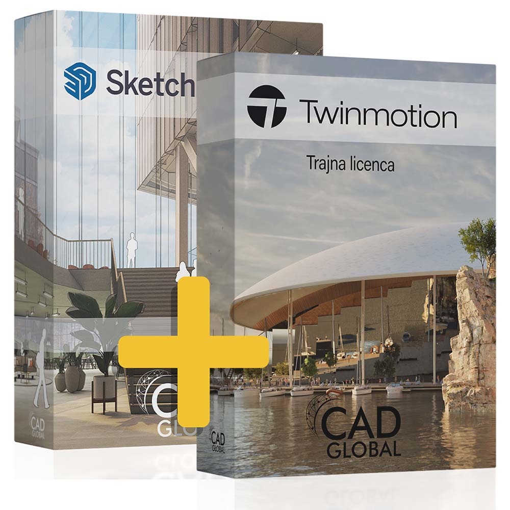 Twinmotion + SketchUp Pro 3D Paket