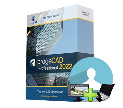 progeCAD 2022 2D/3D Professional SL - osnovna licenca