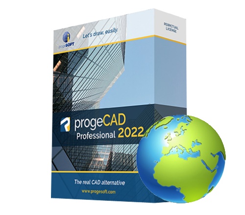 progeCAD 2022 2D/3D Professional - državna licenca
